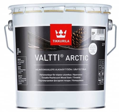 Купить Лазурь Tikkurila Valtti Arctic EP фасадная 2,7 л по низкой цене