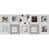 плитка ibero black & white decor bella 500х200 мм Купить Плитка Ibero Black & White Decor Bella 500х200 мм по низкой цене