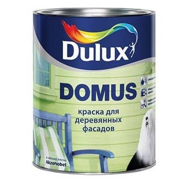 Купить Краска Dulux Domus база BС для деревянных фасадов полуглянцевая 2,25 л по низкой цене
