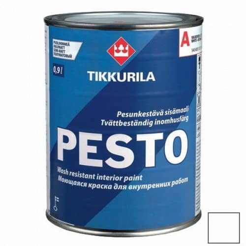 Купить Эмаль Tikkurila Pesto полуматовая С алкидная 2,7 л по низкой цене
