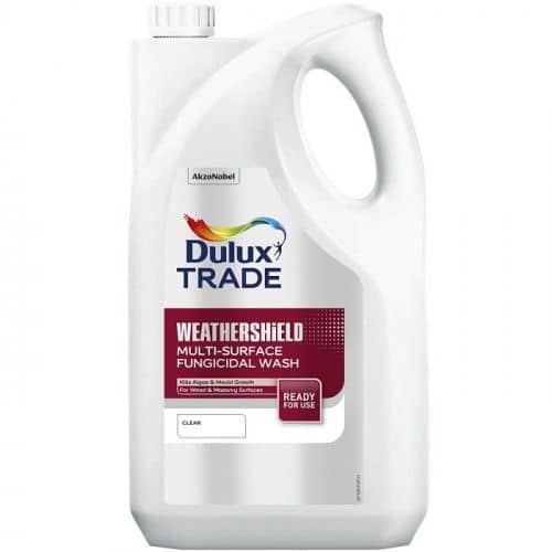 Купить Смывка Dulux Weathershield Multy-Surface Fungicidal Wash фунгицидная 5 л по низкой цене
