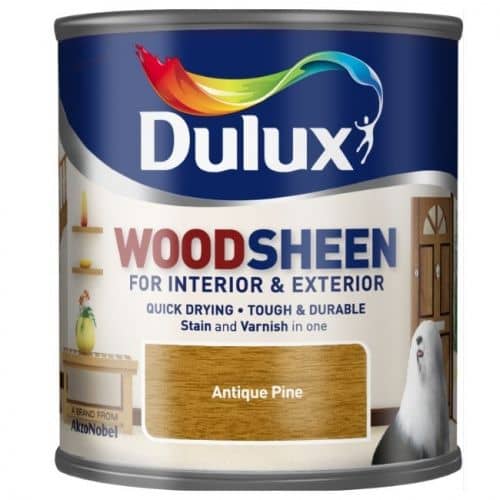Купить Лак-морилка Dulux Woodsheen на водной основе по дереву полуматовый сосна 0,25 л по низкой цене
