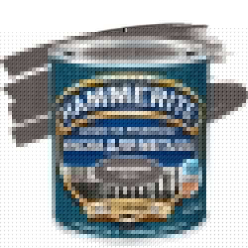 Купить Краска Hammerite по ржавчине молотковая серая 5 л по низкой цене