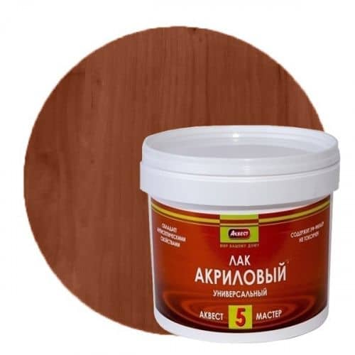 Купить Лак Аквест-5 акриловый полуглянцевый Палисандр 2 кг по низкой цене