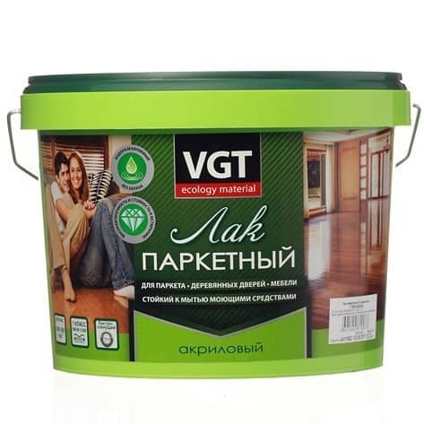 Купить Лак VGT акриловый паркетный матовый 2,2 кг по низкой цене