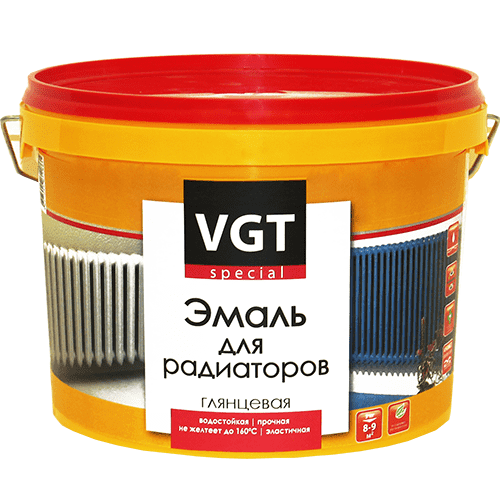 Купить Эмаль VGT Профи ВД-АК-1179 акриловая для радиаторов супербелая 1 кг по низкой цене