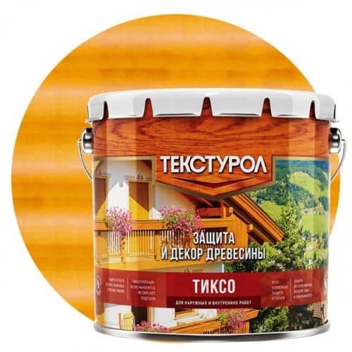 Купить Защитный состав Текстурол Тиксо для древесины Орегон 3 л по низкой цене