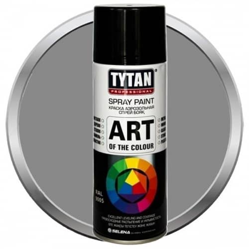 Купить Краска Tytan Professional Art of the colour акриловая, аэрозольная, праймер серый 7031 400 мл по низкой цене