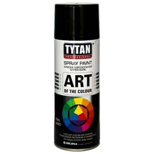 Купить Краска Tytan Professional Art of the colour акриловая, аэрозольная, белая глянец 9003 400 мл по низкой цене