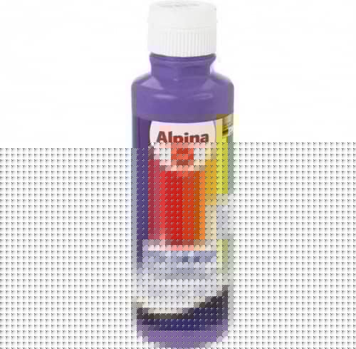 Купить Колер-краска Alpina Kolorant Violett фиолетовая 0,5 л по низкой цене