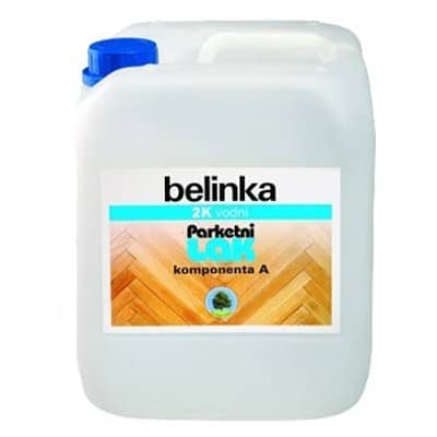Купить Лак Belinka 2К паркетный водный полуматовый 5,5 л по низкой цене