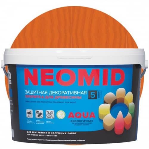 Купить Пропитка Neomid Bio Color Aqua для древесины Клен 9 л по низкой цене
