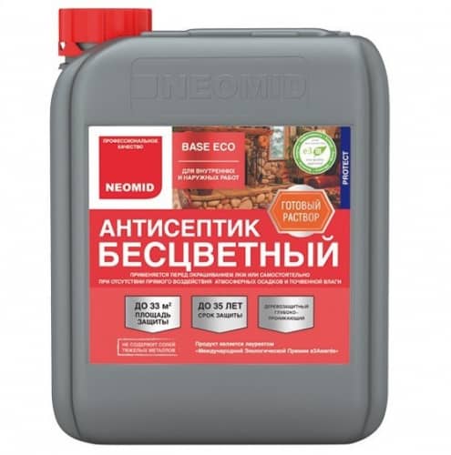 Купить Антисептик Neomid Base  Eco универсальный 10 л по низкой цене