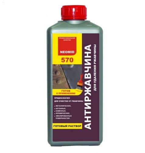 Купить Антиржавчина Neomid 570 готовый раствор 1 л по низкой цене