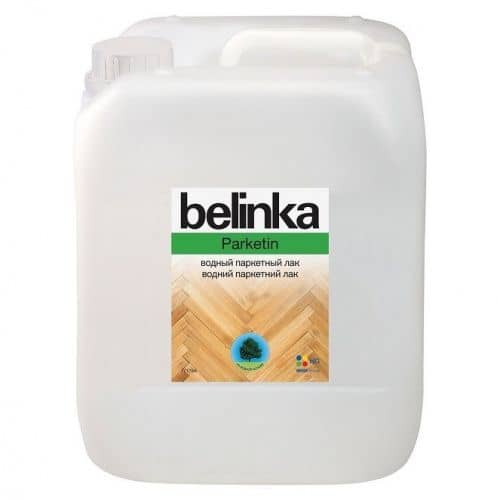 Купить Лак Belinka Parketin паркетный водный глянцевый 5 л по низкой цене