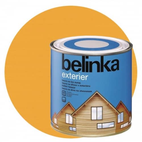 Купить Пропитка Belinka Exterier № 62 для древесины Радужно-желтый 0,75 л по низкой цене