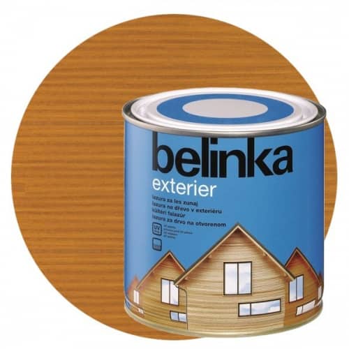 Купить Пропитка Belinka Exterier № 64 для древесины Горчично-желтый 0,75 л по низкой цене