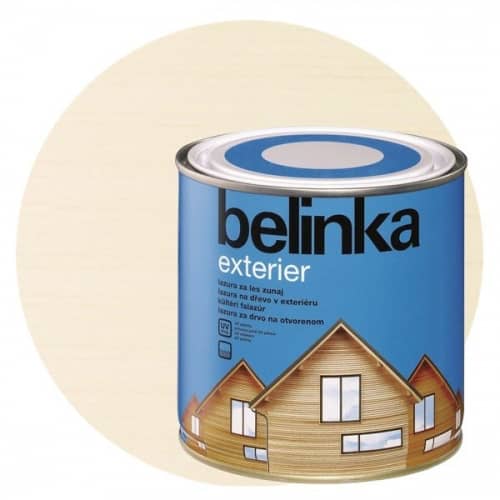 Купить Пропитка Belinka Exterier № 73 для древесины Сметанно-белый 0,75 л по низкой цене