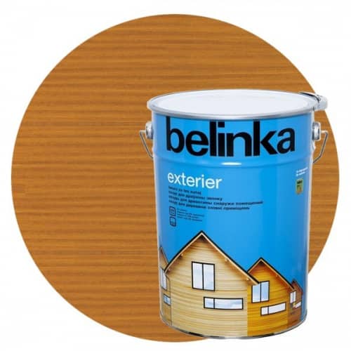 Купить Пропитка Belinka Exterier № 64 для древесины Горчично-желтый 10 л по низкой цене