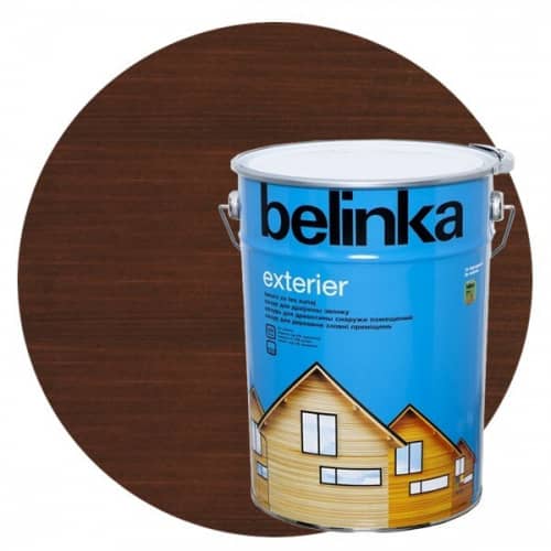 Купить Пропитка Belinka Exterier № 69 для древесины Горячий шоколад 10 л по низкой цене