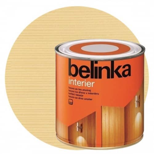 Купить Пропитка Belinka Interier № 61 для древесины Прозрачный 0,75 л по низкой цене