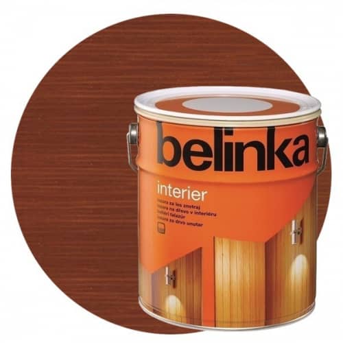 Купить Пропитка Belinka Interier № 68 для древесины Земельно-коричневый 2,5 л по низкой цене
