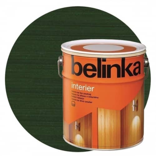 Купить Пропитка Belinka Interier № 70 для древесины Хвойно-зеленый 2,5 л по низкой цене