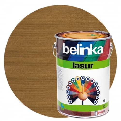 Купить Пропитка Belinka Lasur № 27 для древесины Олива 10 л по низкой цене