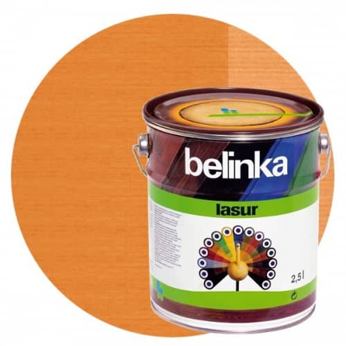 Купить Пропитка Belinka Lasur № 14 для древесины Лиственница 2,5 л по низкой цене