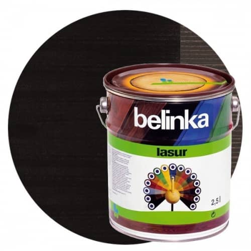 Купить Пропитка Belinka Lasur № 22 для древесины Эбеновое дерево 2,5 л по низкой цене