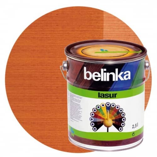 Купить Пропитка Belinka Lasur № 23 для древесины Махагон 2,5 л по низкой цене