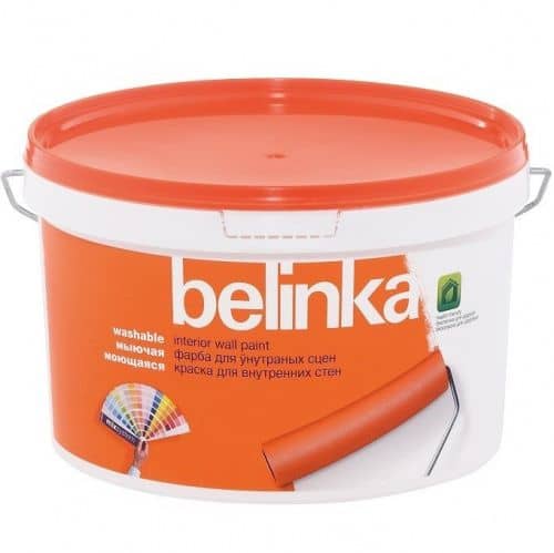 Купить Краска Belinka B3 моющаяся белая 1,86 л по низкой цене