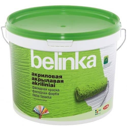 Купить Краска Belinka В2 фасадная матовая 9,3 л по низкой цене