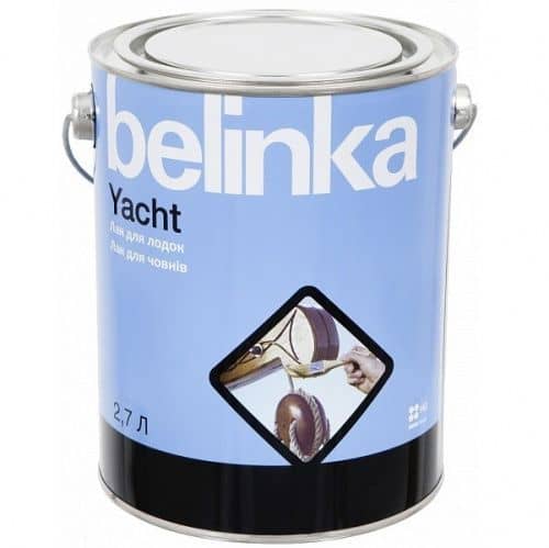 Купить Лак Belinka Yacht яхтный алкидно-уретановый матовый 2,7 л по низкой цене