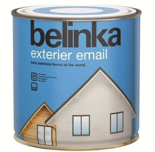 Купить Краска Belinka Exterier Email укрывная белая 0,75 л по низкой цене