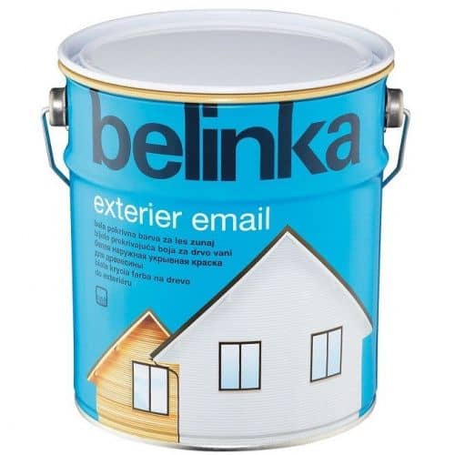 Купить Краска Belinka Exterier Email укрывная белая 2,5 л по низкой цене