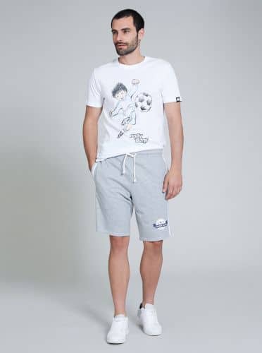 Купить Шорты-бермуды Piazza Italia con elastico светло-серые по низкой цене