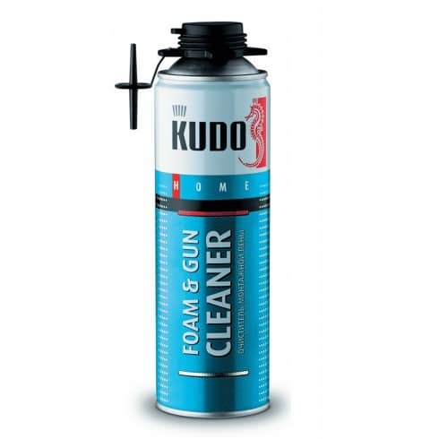 Купить Очиститель Kudo Foam&Gun Cleaner монтажной пены 650 мл по низкой цене