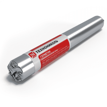 Купить Герметик Технониколь ПУ полиуретановый серый 600 мл по низкой цене