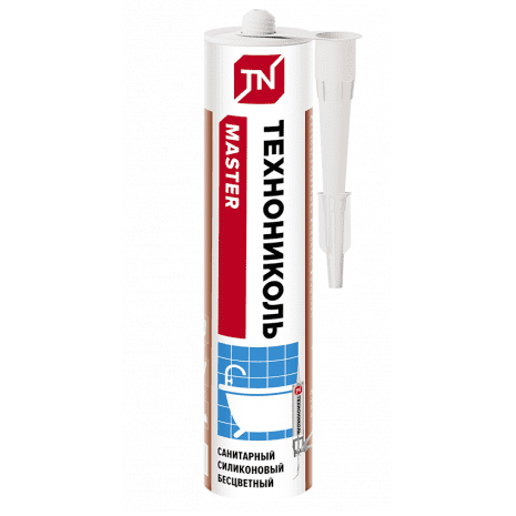 Купить Герметик Технониколь силиконовый универсальный бесцветный 280 мл по низкой цене