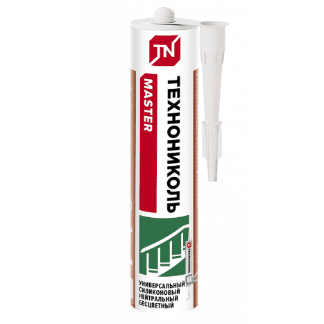 Купить Герметик Технониколь силиконовый нейтральный бесцветный 280 мл по низкой цене