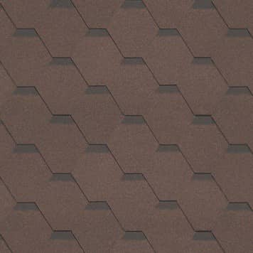 Купить Черепица гибкая Технониколь Shinglas Классик Кадриль Агат по низкой цене