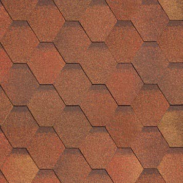Купить Черепица гибкая Технониколь Shinglas Классик Кадриль Яшма по низкой цене