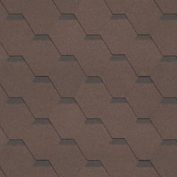 Купить Черепица гибкая Технониколь Shinglas Ультра Самба Янтарь по низкой цене