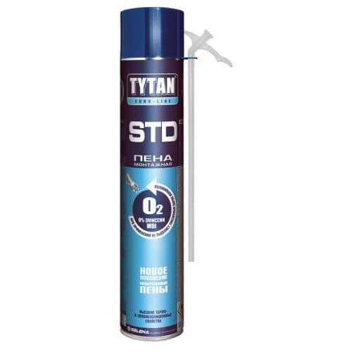 Купить Пена Tytan Euro-Line STD монтажная 750 мл по низкой цене