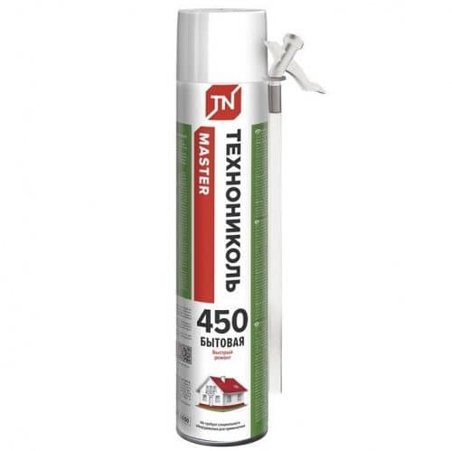 Купить Пена Технониколь 450 Master монтажная бытовая всесезонная 450 г по низкой цене