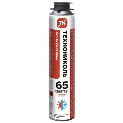 Купить Пена Технониколь 65 Constant монтажная профессиональная всесезонная 1000 г по низкой цене