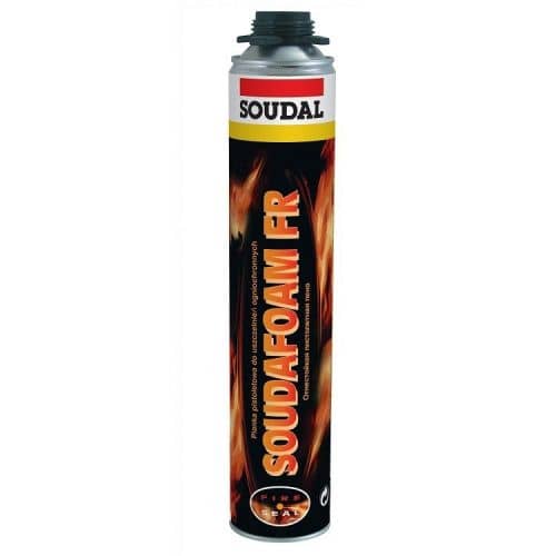 Купить Пена Soudal Soudafoam FR монтажная огнестойкая 750 мл по низкой цене