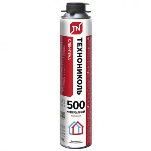 Купить Клей-пена Технониколь 500 Professional универсальный 750 г по низкой цене