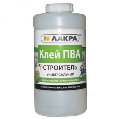 Купить Клей Лакра ПВА Строитель универсальный 0,9 кг по низкой цене